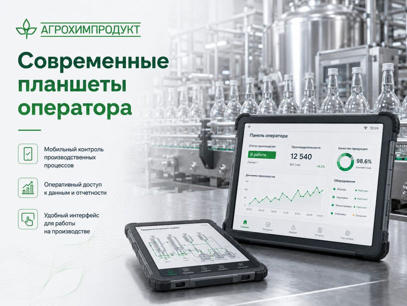 Современные планшеты оператора